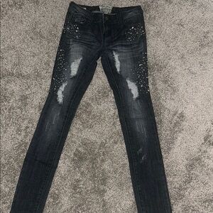 Women's Distressed Jeans
